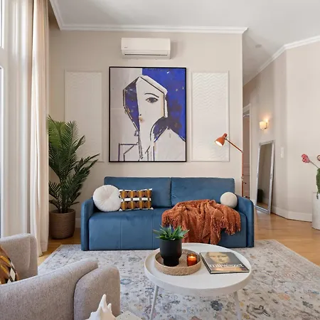 Velvet & Marble Elegance W Balcony Nr Synagogue * 부다페스트