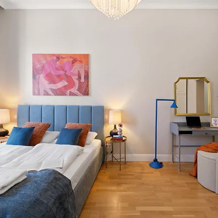 아파트 Velvet & Marble Elegance W Balcony Nr Synagogue 부다페스트